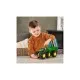 Спецтехника John Deere Kids Monster Treads с прицепом и большими колесами (47353)