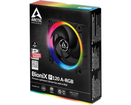 Кулер до корпусу Arctic BioniX P120 A-RGB (ACFAN00146A)