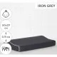 Подушка MirSon ортопедична 6112 Delicate satin Iron grey Kiddy Boy 50х29х5/ (2200003262667)
