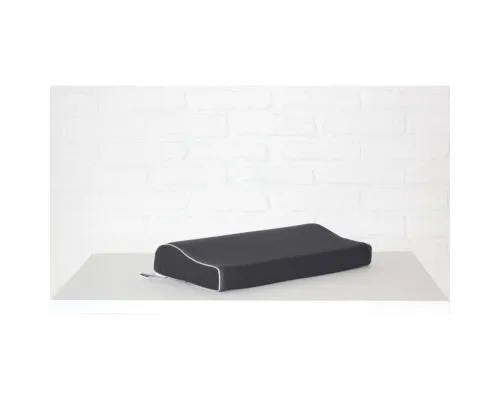 Подушка MirSon ортопедична 6112 Delicate satin Iron grey Kiddy Boy 50х29х5/ (2200003262667)