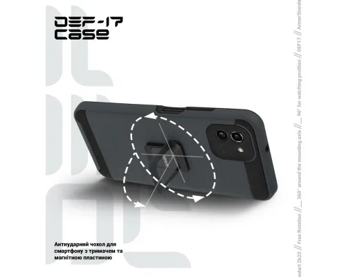 Чехол для мобильного телефона Armorstandart DEF17 case Samsung A03 (A035) Black (ARM61350)