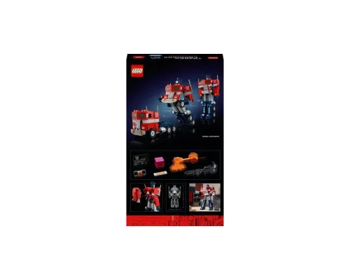 Конструктор LEGO Icons Optimus Prime 1508 деталей (10302)