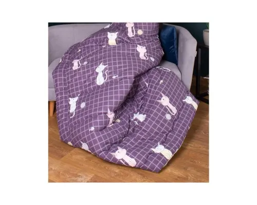 Ковдра MirSon Набір Tencel Зима №3069 Color Fun Line Whales (ковдра + 2 подушки середні) 172х205+2х50х70 (2200004847955)