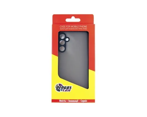 Чохол до мобільного телефона Dengos Matte Samsung Galaxy A14 5G (black) (DG-TPU-MATT-118)