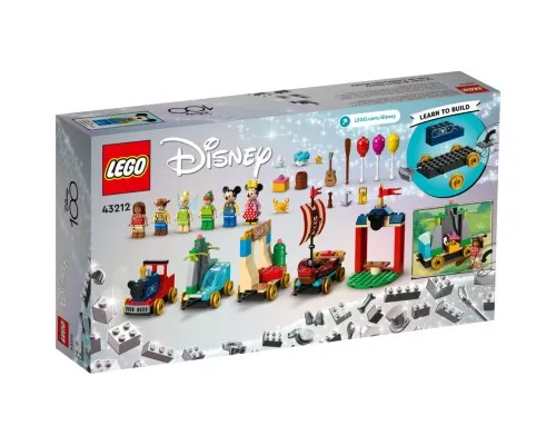 Конструктор LEGO Disney Classic Праздничный Диснеевский поезд 191 деталь (43212)