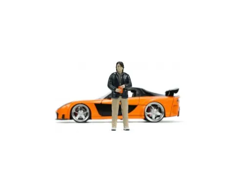 Машина Jada металева Форсаж 9 Mazda RX-7 із фігуркою Хана 1:24 (253205002)