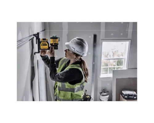 Лазерний нівелір DeWALT лінійний 10.8/12/18В XR Li-Ion, зелений промінь, 1x2Ah 18V, TSTAK (DCE089D1G18)