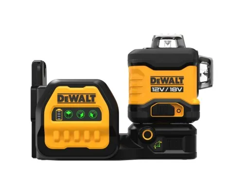 Лазерний нівелір DeWALT лінійний 10.8/12/18В XR Li-Ion, зелений промінь, 1x2Ah 18V, TSTAK (DCE089D1G18)