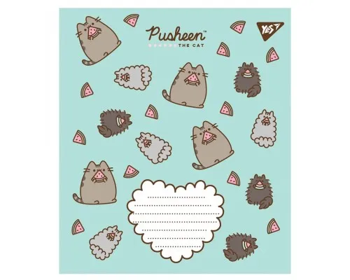 Тетрадь Yes Pusheen 12 листов линия (766547)