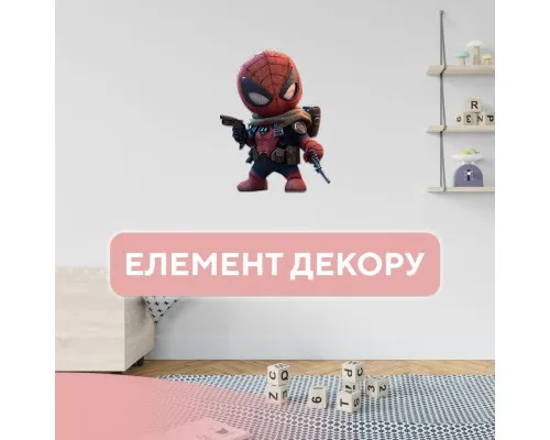 Пазл Ukropchik деревяний Супергерой Дедпул size - M в коробці з набором-рамкою (Deadpool Superhero A4)