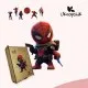 Пазл Ukropchik деревянный Супергерой Дедпул size - M в коробке с набором-рамкой (Deadpool Superhero A4)