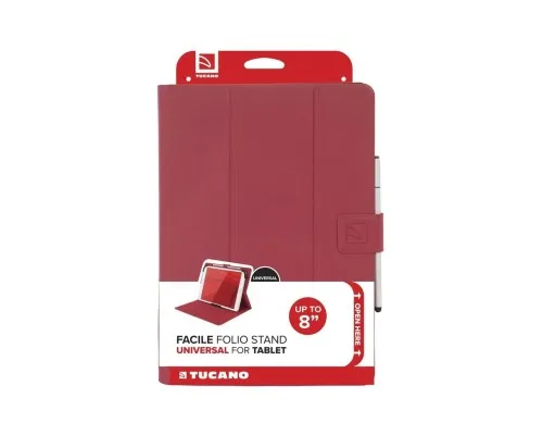Чехол для планшета Tucano Facile Plus Universal 7-8 red (TAB-FAP8-R)