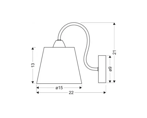 Бра Candellux 21-70739 LUK (21-70739)