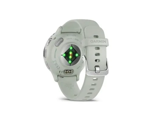 Смарт-часы Garmin Venu 3S, Sage Gray + Passivated, GPS (010-02785-01)