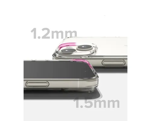 Чохол до мобільного телефона BeCover Apple iPhone 15 Plus Transparancy (710148)