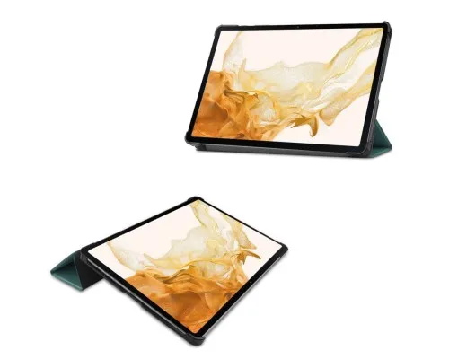 Чохол до планшета BeCover Smart Case Samsung Tab S9 Plus (SM-X810/SM-X816)/S9 FE Plus (SM-X610/SM-X616) 12.4 Dark Green (710323)