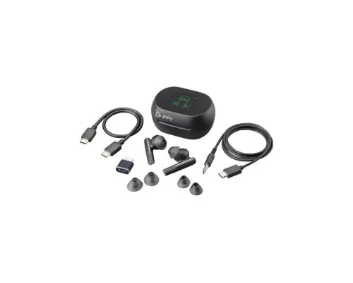 Наушники Poly Voyager Free 60+ Earbuds + BT700C + TSCHC Black (7Y8G4AA)