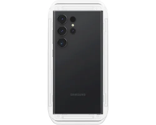Скло захисне Spigen Samsung Galaxy S24 Ultra tR EZ Fit HD (2 Pack) (AGL07495)
