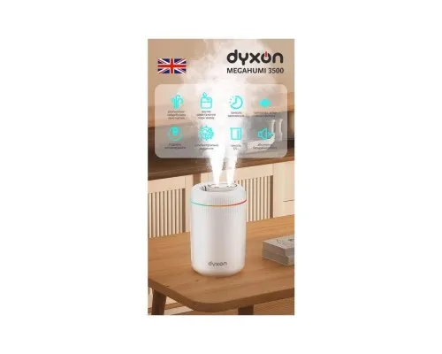 Зволожувач повітря DYXON MEGAHUMI 3500 White (DXNZVMGHMI3500W)