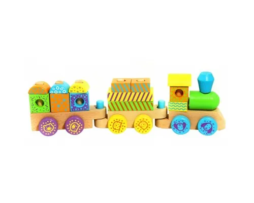 Конструктор Viga Toys Поезд (50572B)