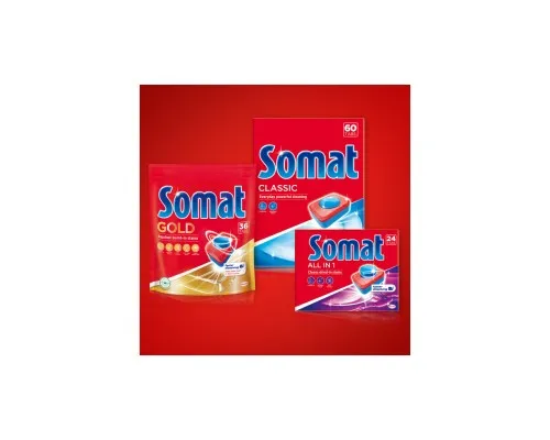 Таблетки для посудомийних машин Somat All in 1 90 шт. (9000101534993)