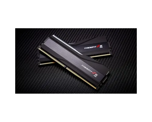 Модуль памяті для компютера DDR5 48GB (2x24GB) 6400 MHz Trident Z5 RGB Black G.Skill (F5-6400J3239F24GX2-TZ5RK)