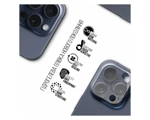 Плівка захисна Armorstandart for Camera Apple iPhone 15 Pro Max 6 pcs (ARM72557)