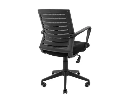 Офісне крісло Richman Флеш Ю Пластик М-1 (Tilt) Сітка чорна (KR0003867)