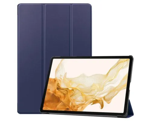 Чохол до планшета BeCover Smart Case Samsung Tab S9 Plus (SM-X810/SM-X816)/S9 FE Plus (SM-X610/SM-X616) 12.4 Deep Blue (710322)
