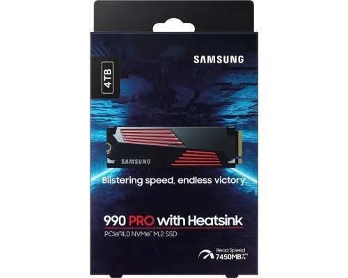 Накопичувач SSD M.2 2280 4TB Samsung (MZ-V9P4T0CW)