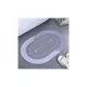 Килимок для ванної Stenson суперпоглинаючий 40 х 60 см овальний світло-фіолетовий (R30939 l.violet)