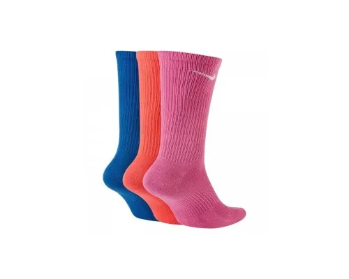 Шкарпетки Nike U NK EVERYDAY PLUS LTWT CREW 3PR DC7537-902 42-46 3 пари Мультиколор (194500697874)