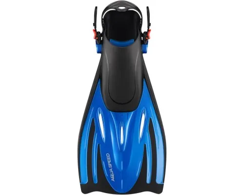 Ласти Aqua Speed Wombat Kid 528-11-1 чорний, синій 27-31 (5908217630322)