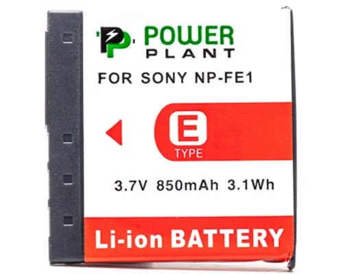 Аккумулятор к фото/видео PowerPlant Sony NP-FE1 (DV00DV1062)