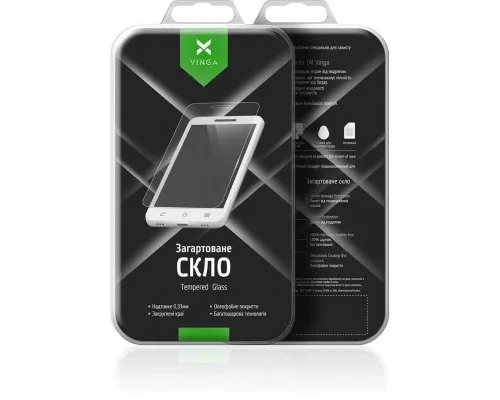 Скло захисне Vinga для Huawei Y3 2017 (Clear) (VTPGS-Y32017)