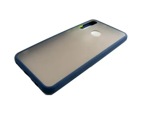 Чохол до мобільного телефона Dengos Matt Huawei Y6P, blue (DG-TPU-MATT-56) (DG-TPU-MATT-56)