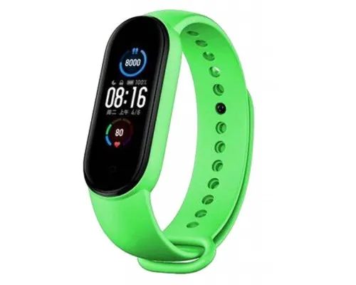 Ремінець до фітнес браслета Armorstandart Superhero Edition для Xiaomi Mi Band 5 Hulk Green (ARM57069)