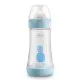 Бутылочка для кормления Chicco пластиковая Perfect 5 с силиконовой соской 2м+ 240 мл Голуба (20223.20.40)