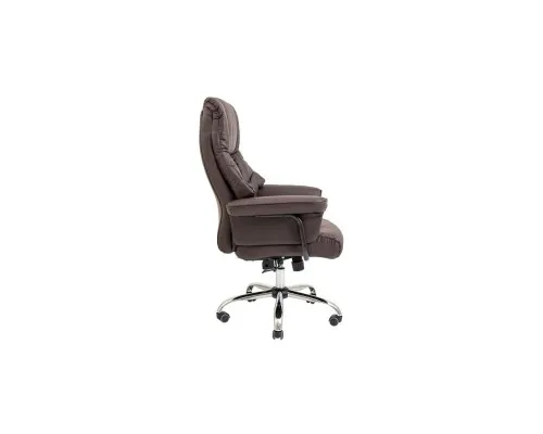 Офисное кресло Richman Конгрес хром к/з коричневий (ADD0001742)
