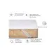 Наматрацник MirSon Natural Line Стандарт Bamboo 968 140x190 см (2200000837523)