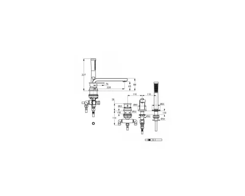 Смеситель KLUDI E2 (494470575)