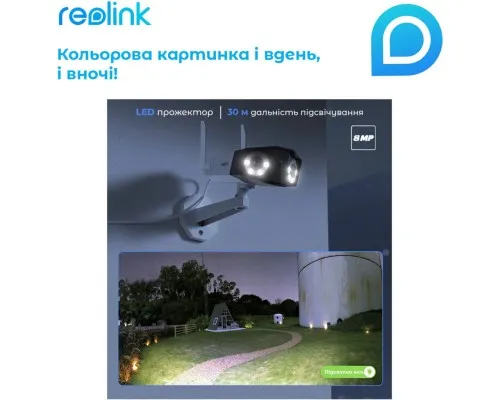 Камера відеоспостереження Reolink Duo 2 WiFi