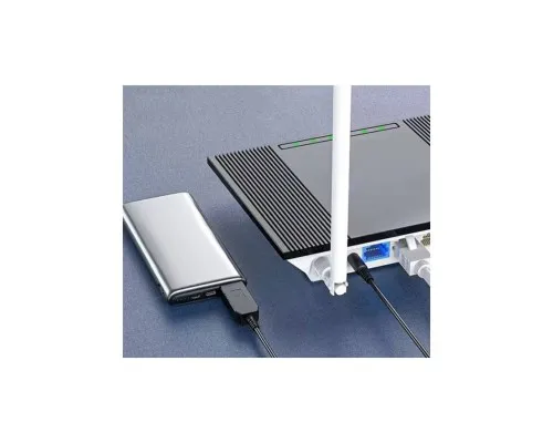 Кабель живлення USB to DC 5.5x2.1 12V 0.8m Armorstandart (ARM65663)