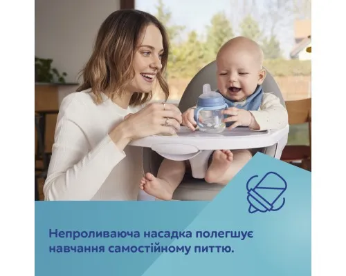 Поильник-непроливайка Canpol babies с силиконовым носиком FirstCup 150 мл Розовая (56/614_pin)