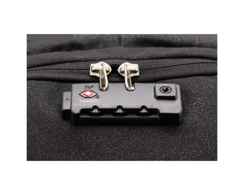 Рюкзак шкільний Optima 18.5 USB Anti-Theft унісекс 0.7 кг 16-25 л Чорний (O96917-01)