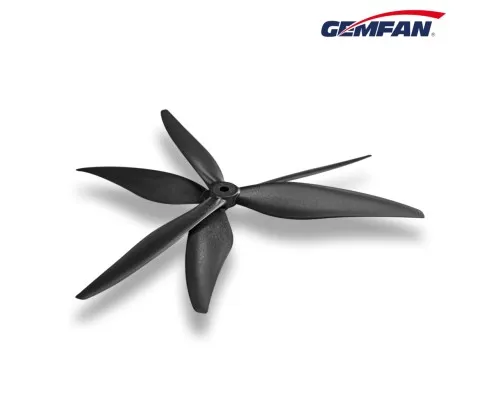 Пропеллер для дрона Gemfan 8040 3 Blade Propeller Black 1 pair (GF8040-3CN/HP098.PMCN8040-3B)