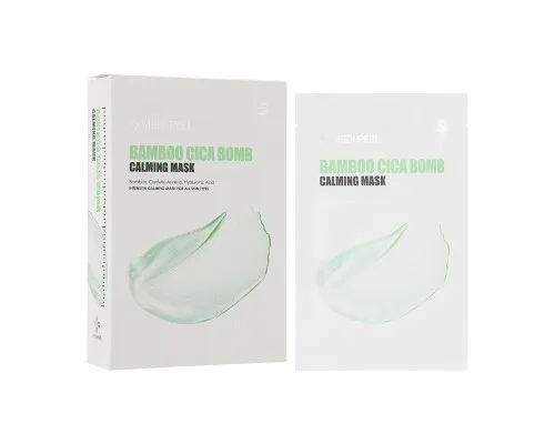 Маска для лица Medi-Peel Bamboo Cica Bomb Calming Mask 25 мл 10 шт. (8809409345369)