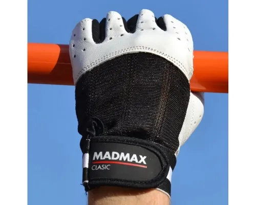 Перчатки для фитнеса MadMax MFG-248 Clasic White XXL (MFG-248-White_XXL)