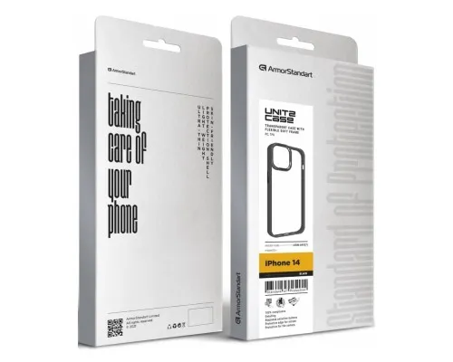 Чохол до мобільного телефона Armorstandart UNIT2 Apple iPhone 14 Black (ARM69937)