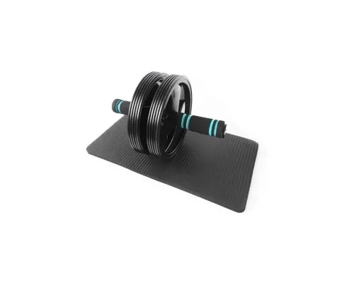 Ролик для пресса U-Powex Ab wheel with mat d18.5cm Black (UP_1006_Ab/Wheel)